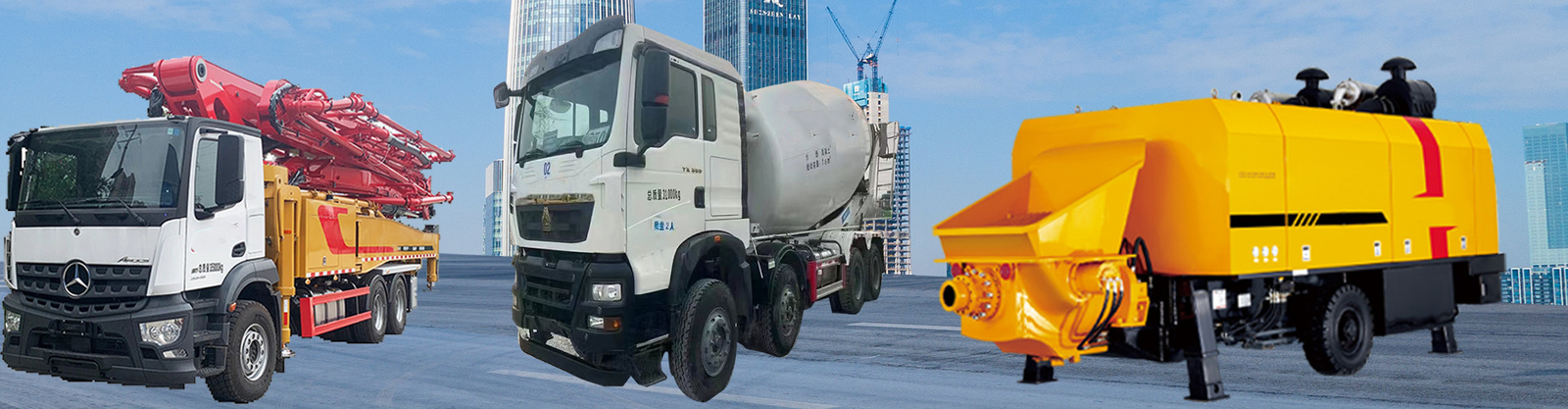 Kullanılmış Sabit Beton Pompası