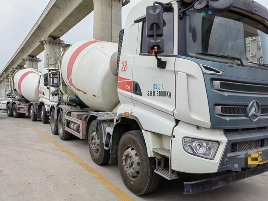 SANY 12 Kübik Kullanılmış Beton Mikseri Kamyonu Hino Motorlu SY412C-8S'ye Monte Edildi