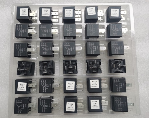 Hella Röle 4RD 933 332-09 5 PIN 24V İş Makinası Yedek Parçaları 10/20A SANY İçin