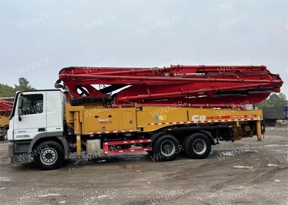 2019 Kullanılmış Beton Pompası Kamyonu 49M İkinci El Beton Pompası 3 Dingil