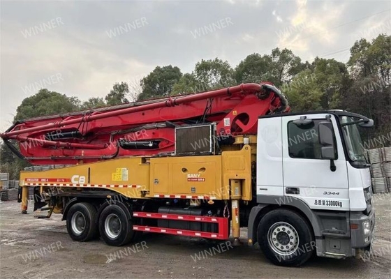 2019 Kullanılmış Beton Pompası Kamyonu 49M İkinci El Beton Pompası 3 Dingil