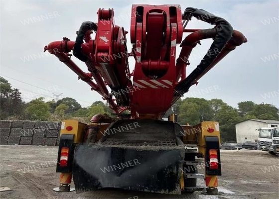 2019 Kullanılmış Beton Pompası Kamyonu 49M İkinci El Beton Pompası 3 Dingil