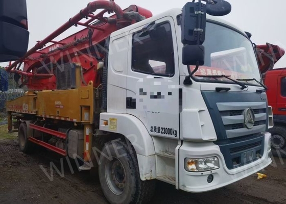 2 Dingil İkinci El Pompa Kamyonu 2019 SANY Şasili Kullanılmış Beton Kamyonları 37m
