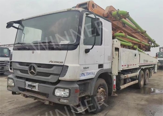 2012 Bomlu Kullanılmış Beton Pompası Kamyonu ZLJ5339THB 47m 3 Aks