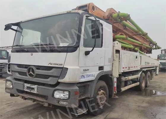 2012 Bomlu Kullanılmış Beton Pompası Kamyonu ZLJ5339THB 47m 3 Aks