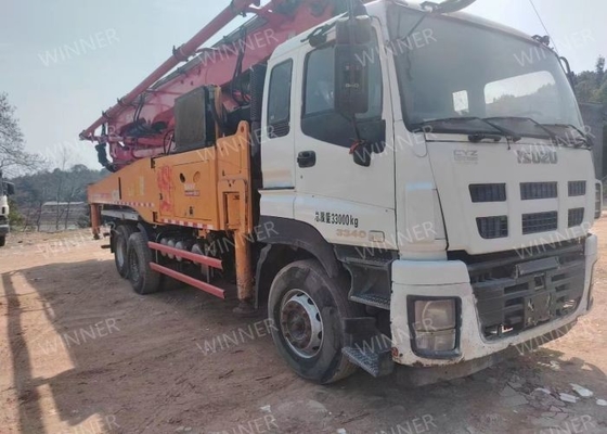 2016 Kullanılmış Beton Pompası Kamyonu SANY 3 Akslı SYM5339THBDW 490C-8S