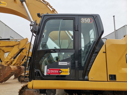 CAT 350 Kullanılmış Ekskavatör 309kw Motor Gücü 2. El Ekskavatör