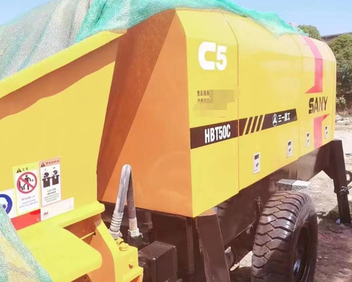 2018 İkinci El Beton Pompası Kamyonu HBT50C 40m3/H 6051X2068X2215mm