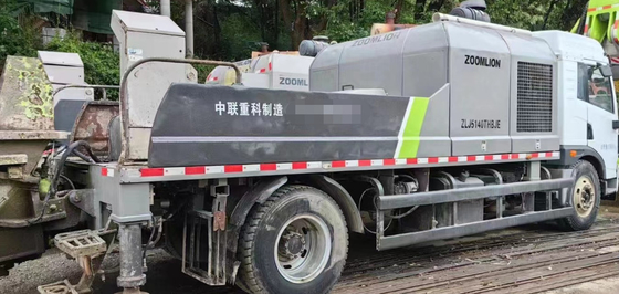 Orijinal Kullanılmış Sabit Beton Pompası Yüksek Basınçlı Sany Hat Pompası ZLJ5140THBJE