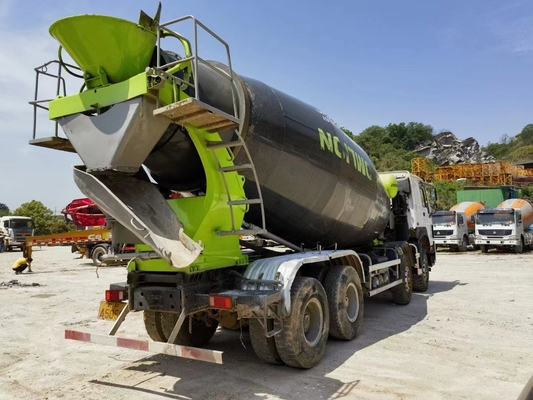 Zoomlion Mikser Kamyonu Kullanılmış İkinci El Beton Mikser Kamyonları 2018 İmalatı